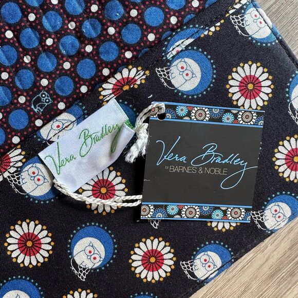 Vera Bradley for Barnes & Noble Night Owl Pattern Book Cover NEW NWT - Picture 4 of 4